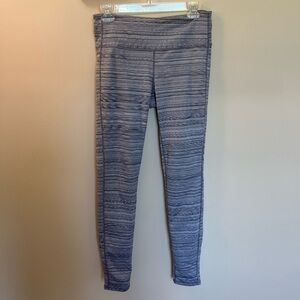 Athleta gray textured leggings
